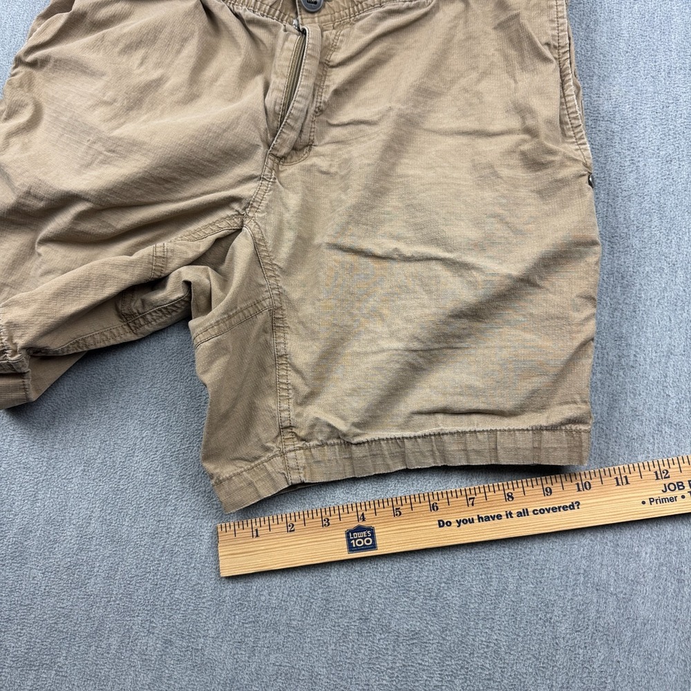 Vuori Shorts Mens 32 Brown Elastic Waist Utility Outdoor Hiking Trail Running - Picture 9 of 13